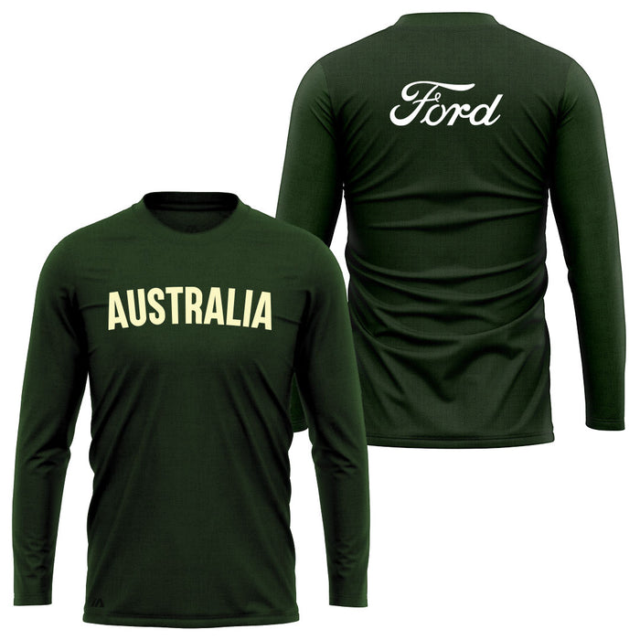 'Australia' iPerform LS Tee - Ford